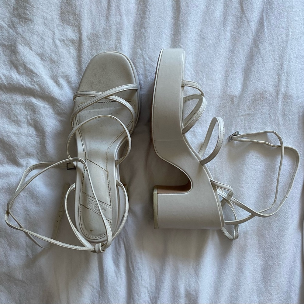 Zara Strappy Chunky Heels